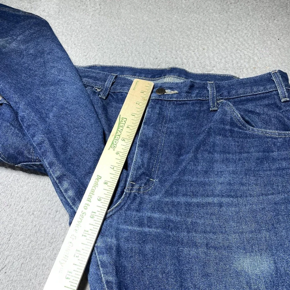 Dickies Jeans Mens‎ 34x34 Blue Relaxed Fit Straight Leg Denim Carpenter